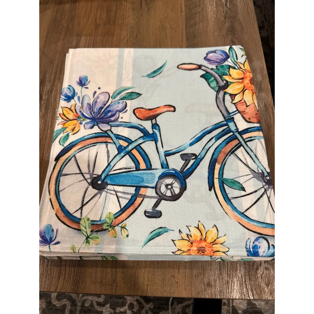 Bicycle Table Runner